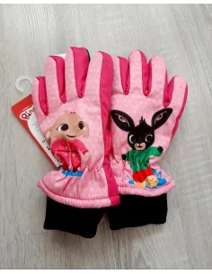 Nepremokavé rukavice Bing pink