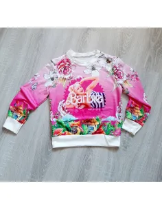 Mikina Barbie flower