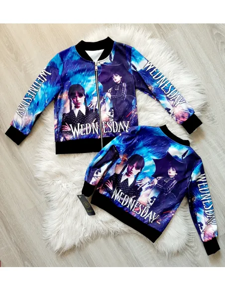 Wednesday mikina style