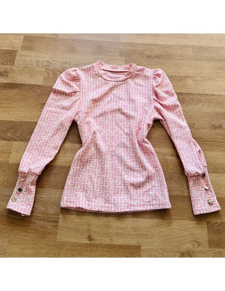 Pulover glamour pink