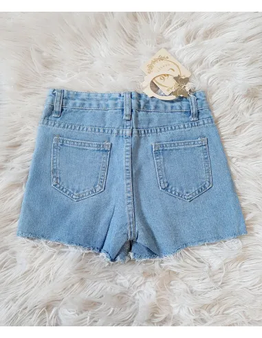 Riflové šortky motýlik Riflové šortky motýlik