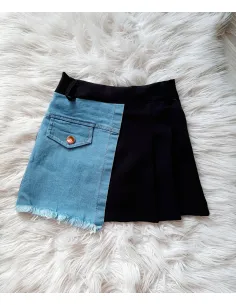 Sukňa jeans black