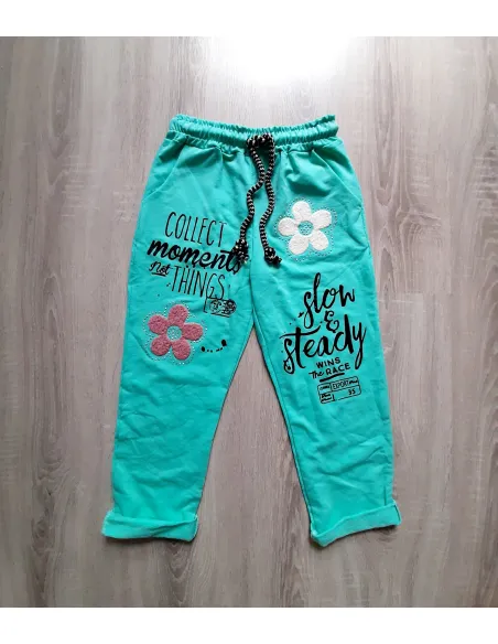 Nohavice flower steady