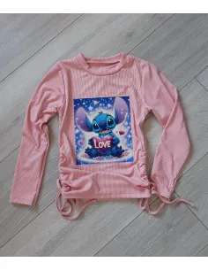 Tričko Stitch pinky