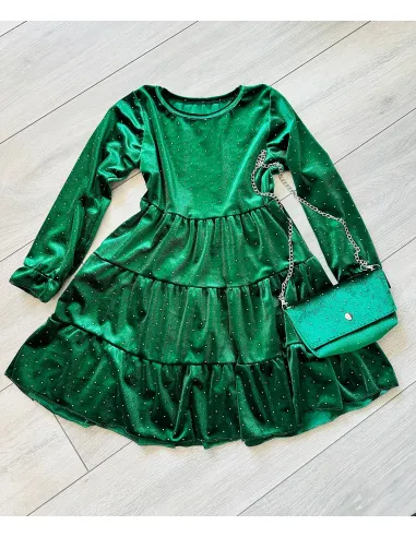 Šaty Velvet green