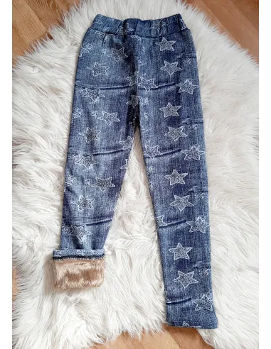 Zateplené legíny star jeans