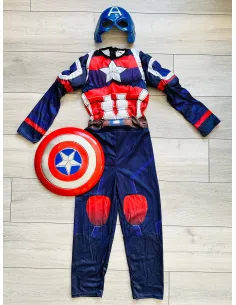 Kostým Kapitán Amerika s maskou 2