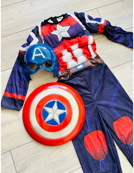 Kostým Kapitán Amerika s maskou