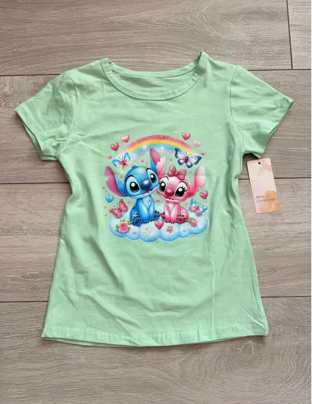 Tričko stitch green