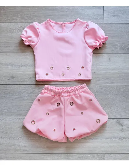 Komplet baby pink