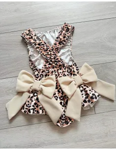 Plavky/body luxury bow