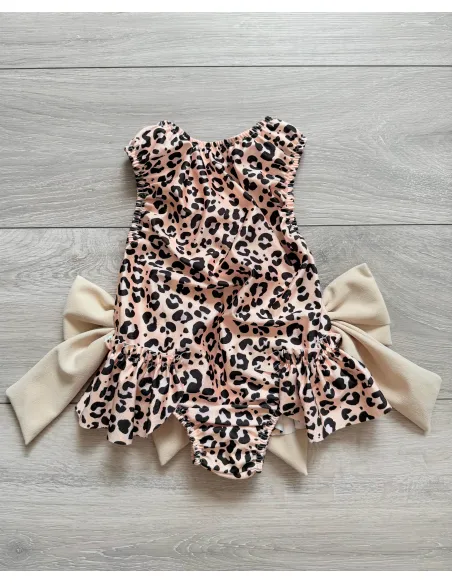 Plavky/body luxury bow