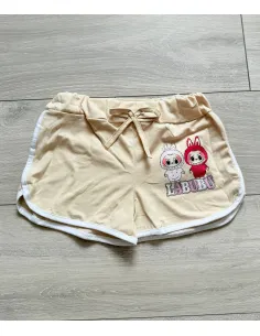 Šortky Labubu béžové