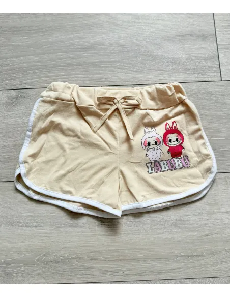 Šortky Labubu béžové