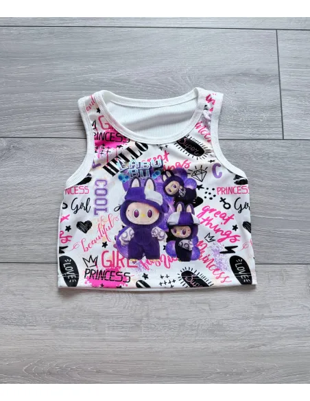 Crop top Labubu princess