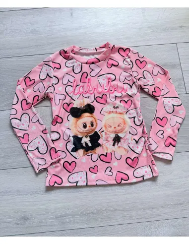 Tričko Labubu heart