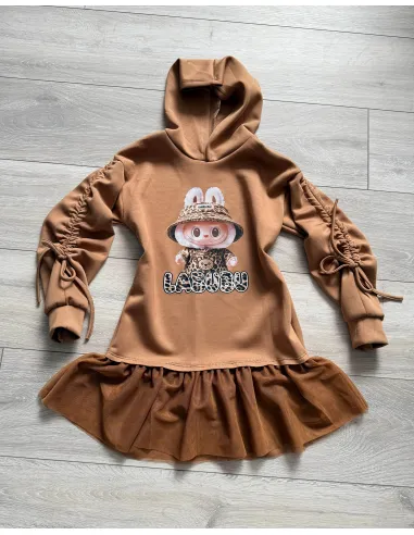 Mikinové šaty LABUBU