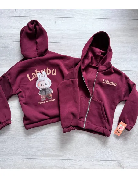 Zateplená mikina LABUBU