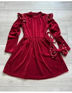 Šaty velvet