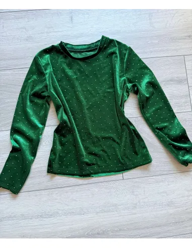 Blúzka smaragd Blúzka smaragd