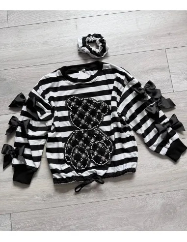 Mikina macko s gumičkou