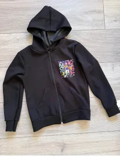 Mikina girls black 2