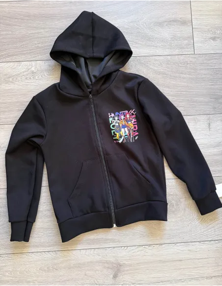 Mikina girls black