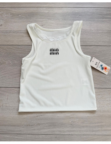 Top miu white