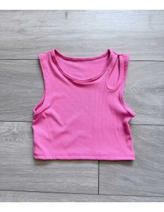 Crop top pink
