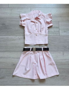 Komplet pink elegant