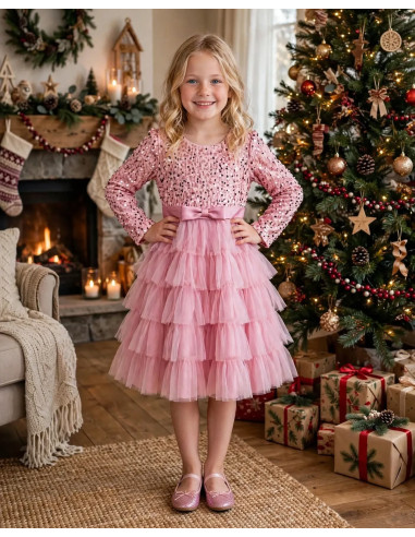 Šaty exclusive pink