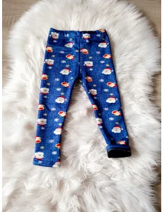 Zimné legíny jeans