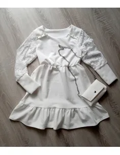 Šaty elegant white